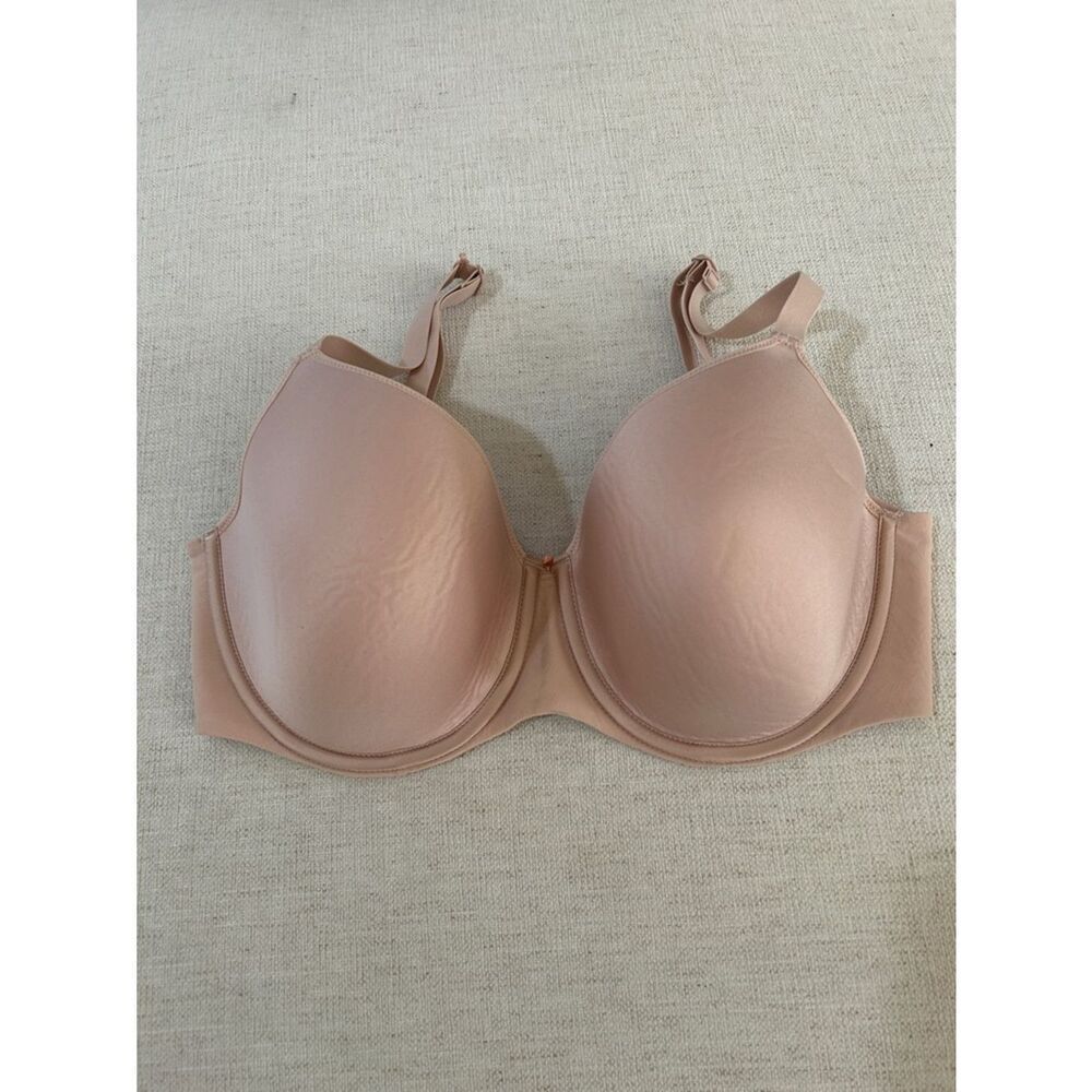 Chantelle full coverage underwire bra, beige, Size 34DDD, NWOT Sample